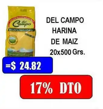 Dulcenter Del Campo Harina De Maiz 20x500 grs oferta