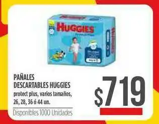 Supermercados Vea Pañales Descartables Huggies 26,28,36,44 un oferta