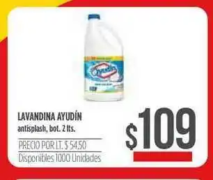Supermercados Vea Lavandina Ayudín Antisplash 2 lts oferta