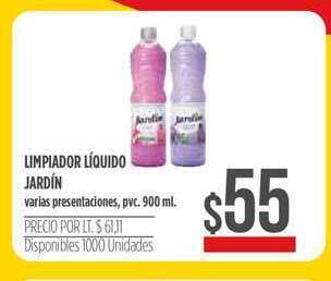 Supermercados Vea Limpiador Líquido Jardín 900 ml oferta