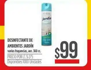 Supermercados Vea Desinfectante De Ambientes Jardín 360 cc oferta