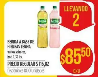 Supermercados Vea Bebida A Base De Hierbas Terma 1,35 lts oferta
