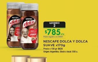 Jumbo Nescafé dolca y dolca suave x 170g oferta