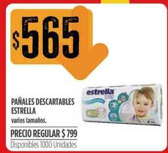 Supermercados Vea Pañales Descartables Estrella oferta