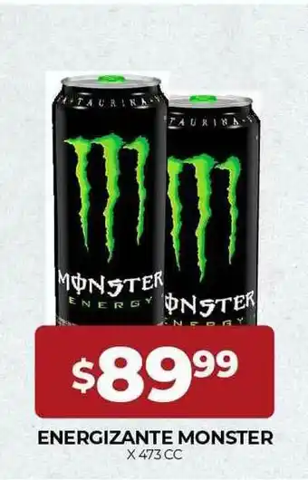 Supermercados Tadicor Energizante Monster x473 cc oferta