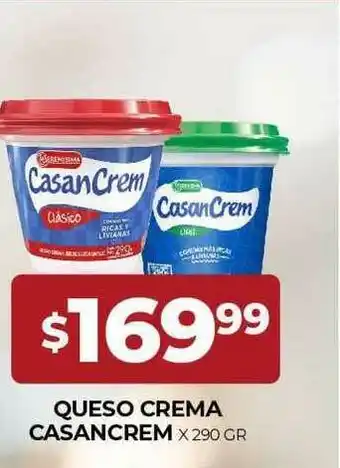Supermercados Tadicor Queso Crema Casancrem x290 gr oferta