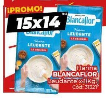 Diarco Harina Blancaflor Leudante x 1 Kg oferta