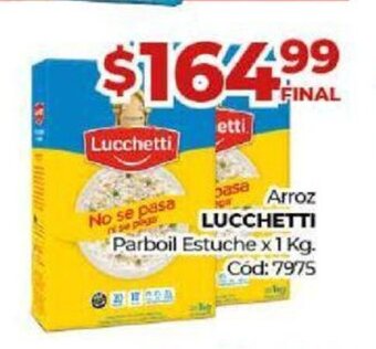 Diarco Lucchetti Arroz Parboil Estuche x 1 Kg oferta
