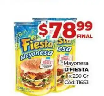 Diarco D'Fiesta Mayonesa x 250gr oferta