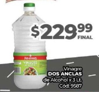 Diarco Dos Anclas Vinagre de Alcohol x 3 Lt oferta
