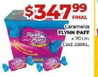 Diarco Flynn Paff Caramelos x 70 Un. oferta
