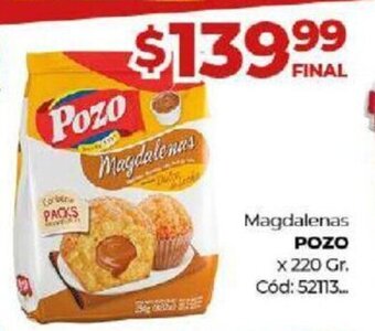 Diarco Pozo Magdalenas x 220gr oferta