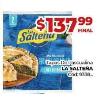 Diarco La Salteña Tapas De Pascualina oferta
