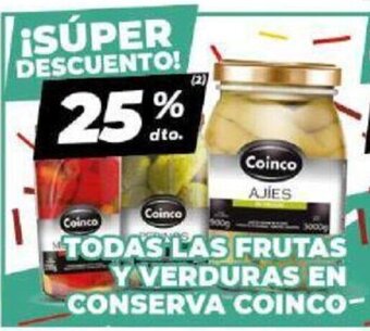 Diarco Todas Las Frutas Y Verduras En Conserva Coinco oferta