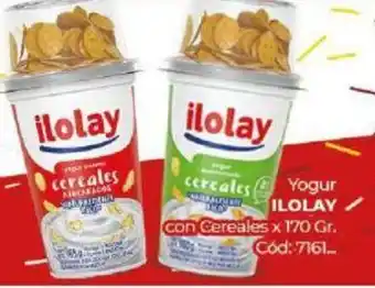 Diarco Ilolay Yogur con Cereales x 170gr oferta