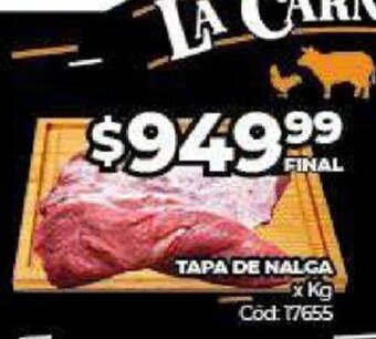 Diarco Tapa De Nalga x kg oferta