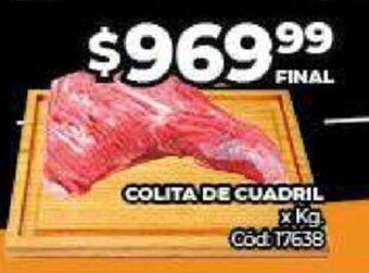 Diarco Colita De Cuadril x Kg oferta