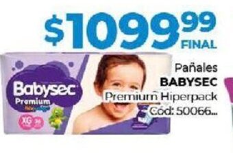 Diarco Babysec Pañales Premium Hiperpack oferta