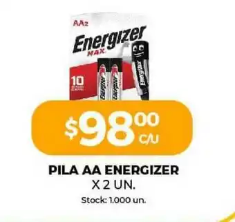Super MAMI Pila AA Energizer x2 un oferta