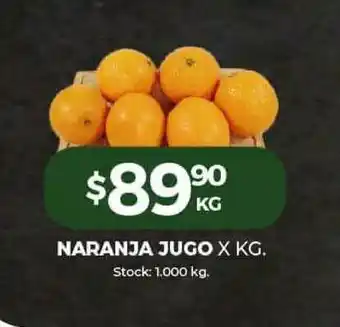 Super MAMI Naranja Jugo x1.000 kg oferta