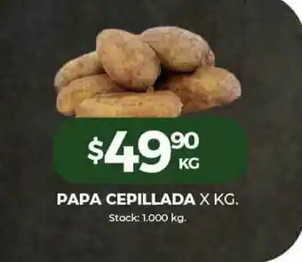Super MAMI Papa Cepillada x1.000 kg oferta