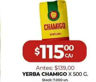 Super MAMI Yerba Chamigo x500 g oferta