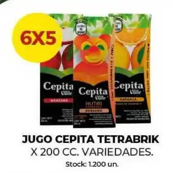 Super MAMI Jugo Cepita Tetrabrik x 200 cc oferta