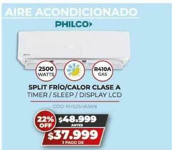 Novogar Philco Split Frío-Calor Clase A oferta