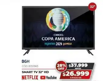 Novogar BGH Smart TV 32" HD oferta