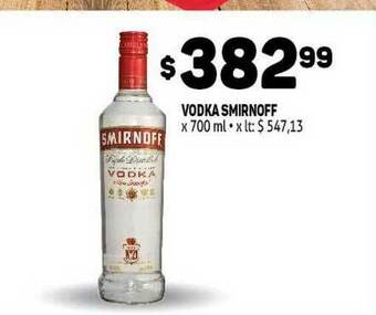 Makro Vodka Smirnoff x 700ml oferta