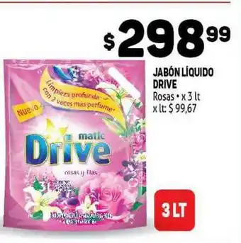 Makro Jabón Lóquido Drive x 3lt oferta
