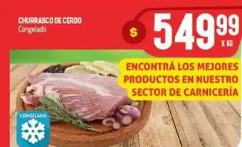 Makro Churrasco De Cerdo Congelado oferta