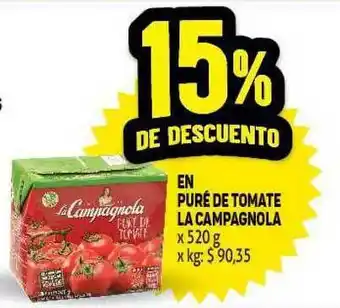Makro En Puré De Tomate La Campagnola oferta
