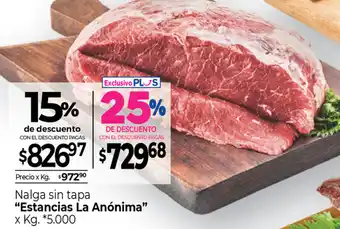 La Anonima Nalga sin tapa "Estancias La Anónima" oferta