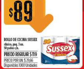 Supermercados Vea Rollo de Cocina Sussex oferta