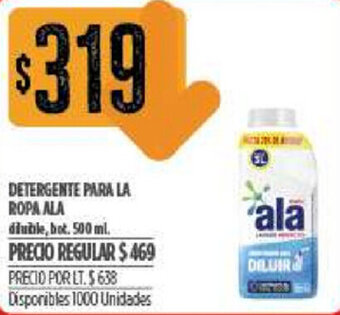 Supermercados Vea Detergente Para La Ropa Ala oferta