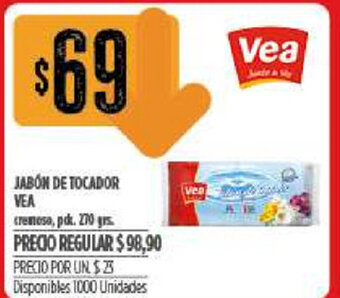 Supermercados Vea Jabón De Tocador Vea oferta