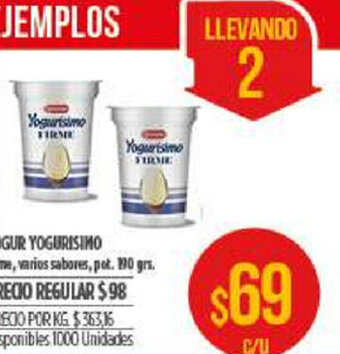 Supermercados Vea Yogur Yogurismo oferta