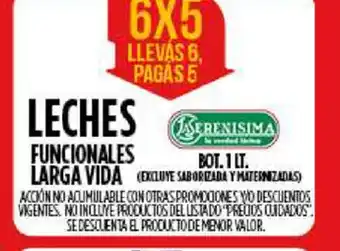 Supermercados Vea Leches Funcionales Larga Vida oferta