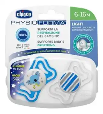 Kinderland Chicco chupete physio forma light 71033410 oferta