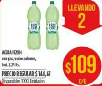 Supermercados Vea Agua H20H oferta