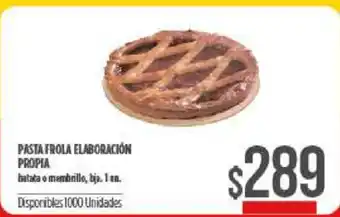 Supermercados Vea Pasta Frola Elaboracíon Propia oferta