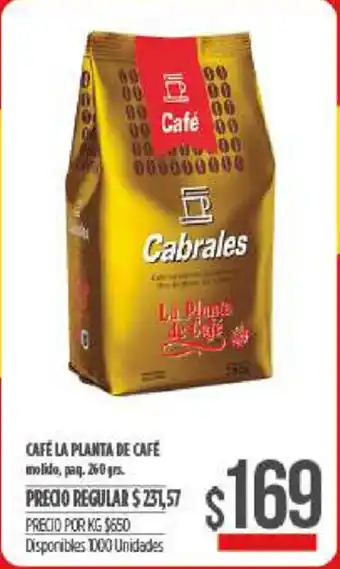 Supermercados Vea Cafè Planta De Cafè oferta