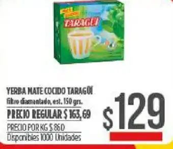 Supermercados Vea Yerba Mate Cocido Tarageui oferta