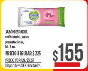 Supermercados Vea Jabón Espadol oferta