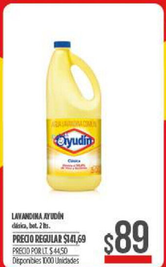 Supermercados Vea Lavandina Ayudin oferta