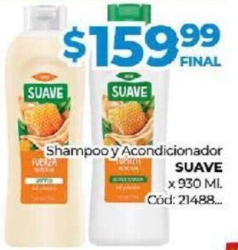 Diarco Suave Shampoo y Acondicionador x 930 ml. oferta