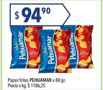 Hergo Papas Fritas Pehuamar x 80gr oferta
