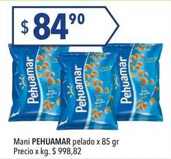 Mani Pehuamar Pelado x85gr