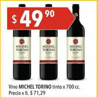 Hergo Vino Michel Torino Tinto x 700cc oferta